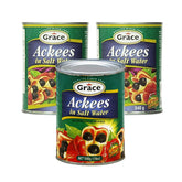 GRACE ACKEE IN BRINE 19oz Sets Of 3